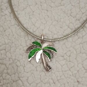 Palm Tree Necklace